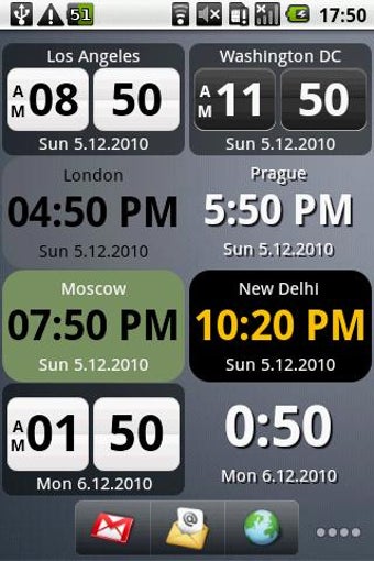 Imagen 2 para Digital World Clock Widge…