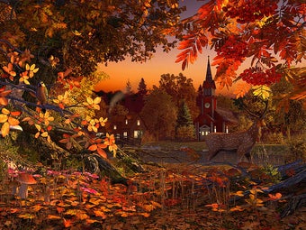 Imagen 0 para Autumn Wonderland 3D Scre…