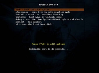 Image 0 for ArtistX Linux