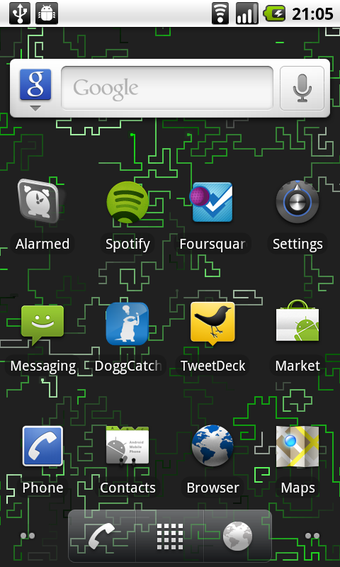 Image 1 for Neon Trails Live Wallpape…
