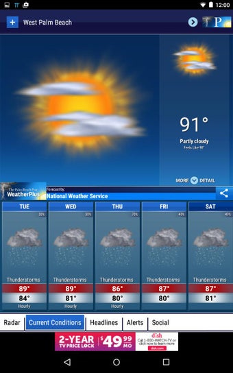 Imagen 2 para Palm Beach Post Weather