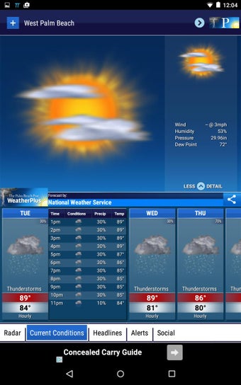 Imagen 3 para Palm Beach Post Weather