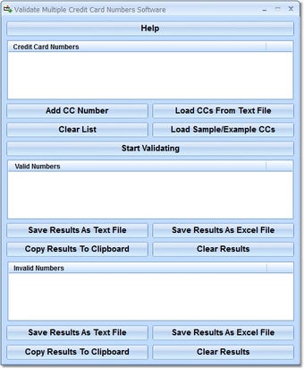 Image 0 for Validate Multiple Credit …