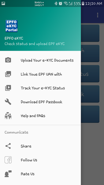 Image 2 for EPF KYC Upload, Link EPFO…