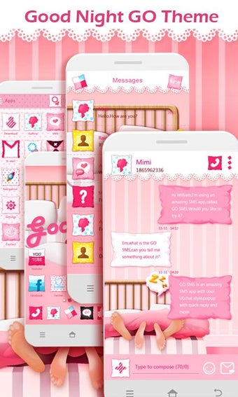 Image 3 for GO SMS GOODNIGHT THEME