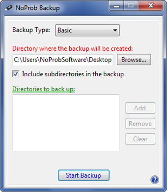 Imagen 0 para NoProb Backup
