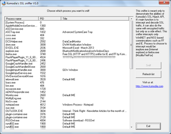 Imagen 0 para Komodias Free SSL Sniffer