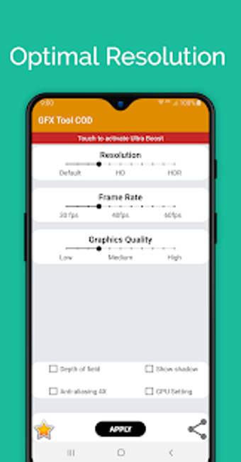 Image 1 for GFX Tool for COD - Max fp…