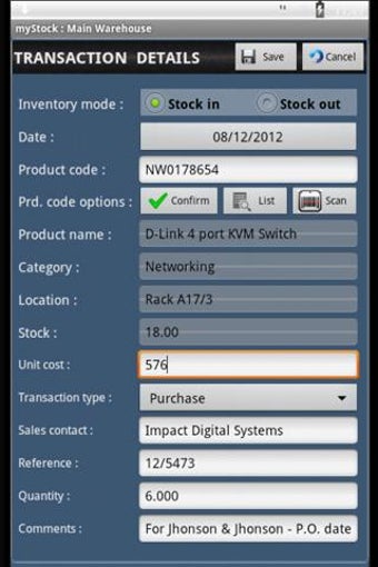 Imagen 3 para myStock Inventory Manager