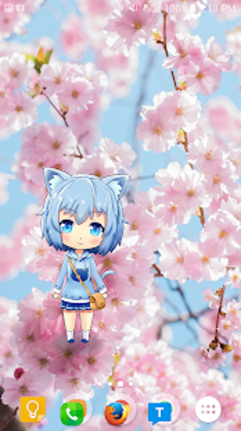 Image 0 for Cat Girl Anime Live Wallp…