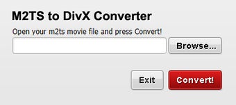 Image 0 for M2TS to DivX Converter