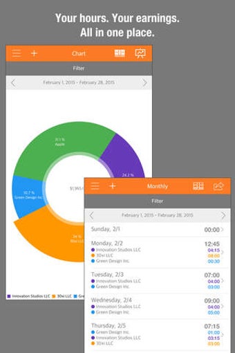 Image 0 for Easy Hours - Timesheet & …