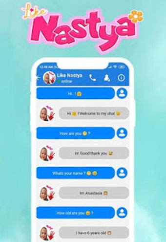 Image 2 for Like Nastya Call and Chat…