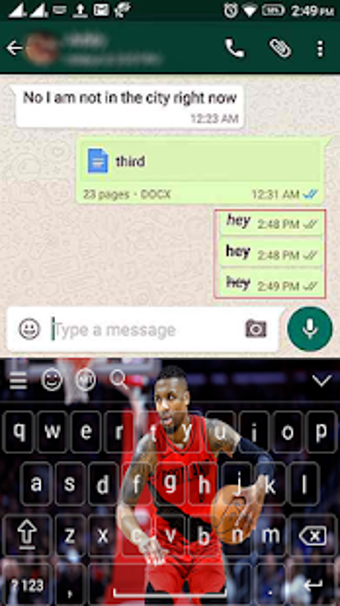 Image 3 for Damian Lillard NBA Keyboa…