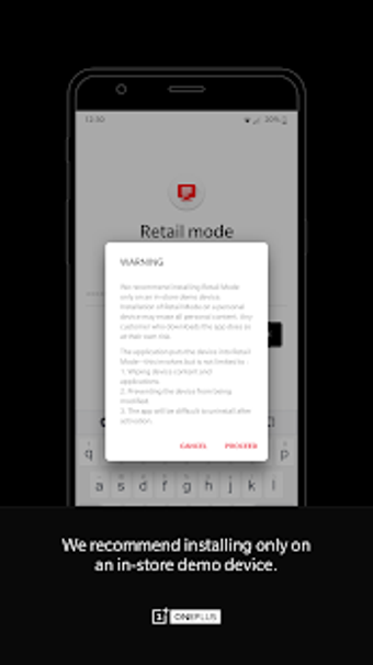Imagen 1 para OnePlus Retail Mode