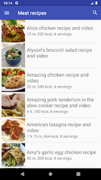 Image 2 for Meat recipes for free app…