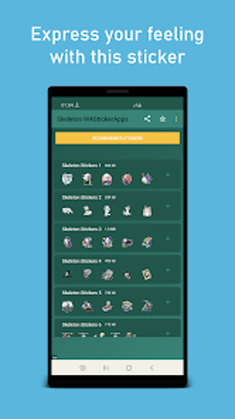 Image 0 for Skeleton Stickers WAStick…