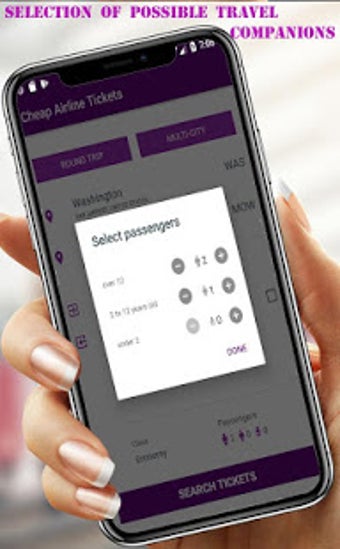 Imagen 0 para Airline Ticket Booking ap…