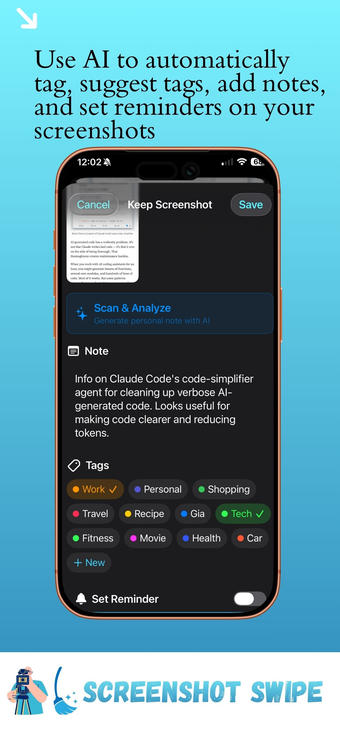 Image 0 for Screenshot Swipe: Smart N…