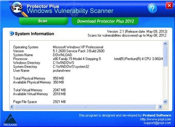 Image 0 for Windows Vulnerability Sca…