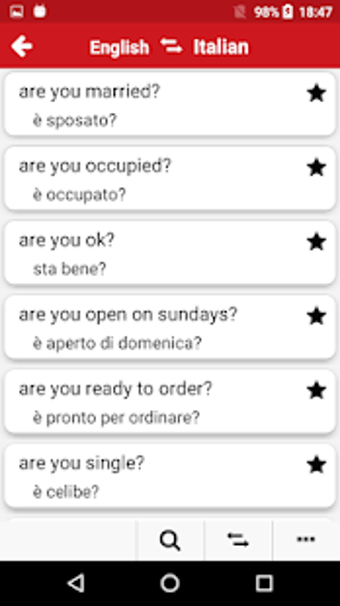 Image 0 for Italian - English : Dicti…