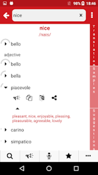 Image 3 for Italian - English : Dicti…
