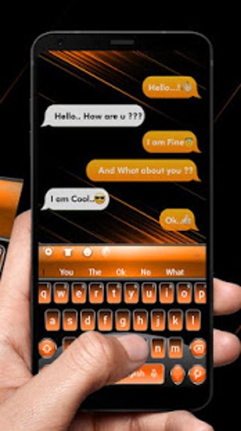 Image 2 for Classic Black Orange keyb…