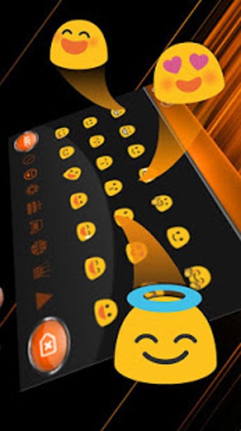Image 1 for Classic Black Orange keyb…