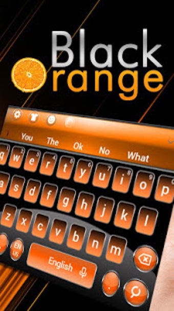 Image 0 for Classic Black Orange keyb…