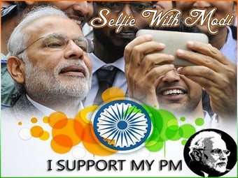 Imagen 1 para Selfie with Modi - Photo …