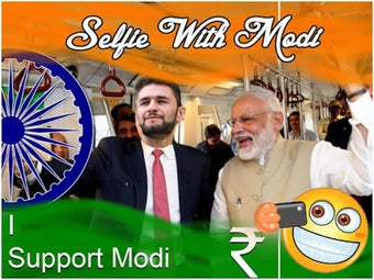 Imagen 2 para Selfie with Modi - Photo …