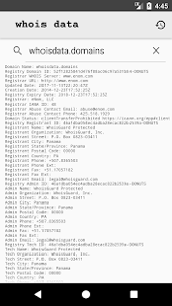 Image 0 for Whois Data - Domain Whois…