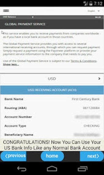 Imagen 1 para Open USA Bank Account ONL…