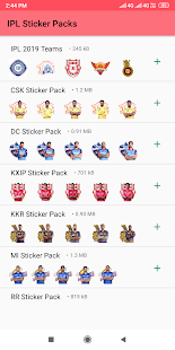 Imagen 1 para IPL 2020 Stickers for Wha…