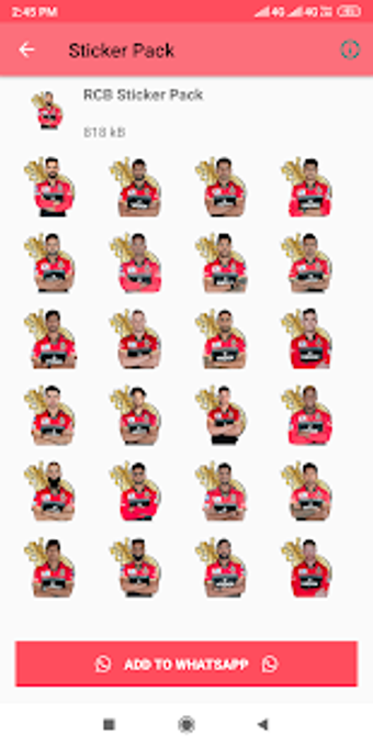 Imagen 2 para IPL 2020 Stickers for Wha…