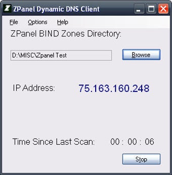 Image 0 for ZPanel Dynamic DNS Client