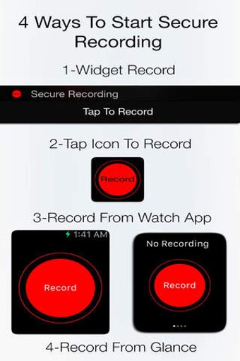 Image 0 for Secure Recording Watch