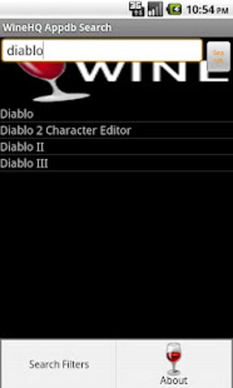 Imagen 0 para WineHQ Appdb Search