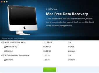 Image 1 for Mac Free Data Recovery
