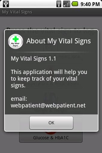 Image 2 for My Vital Signs