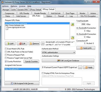 Imagen 0 para ServeTrue IQ Proxy Server