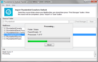 Image 0 for Thunderbird to Outlook Tr…