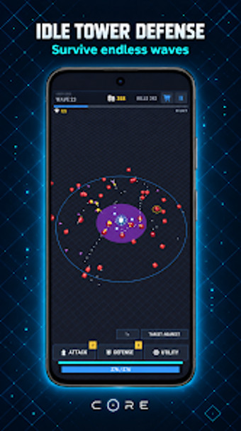 Image 0 for CORE: Idle Tower Defense