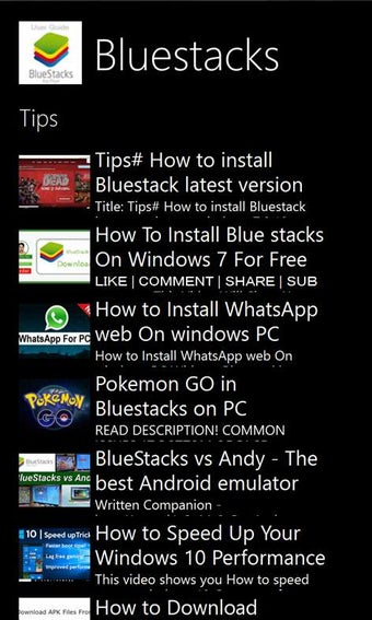 Image 3 for Blue stacks App Player US…