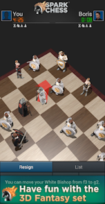 Imagen 2 para SparkChess Free