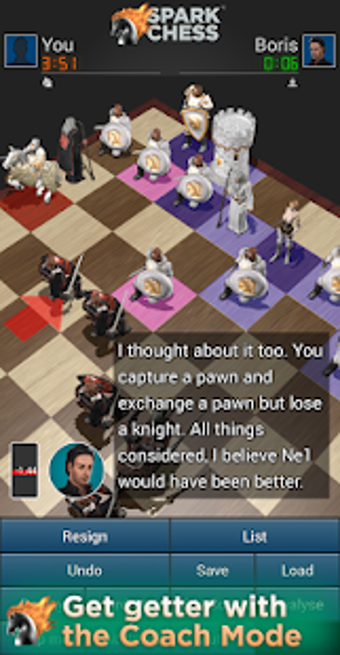 Imagen 3 para SparkChess Free
