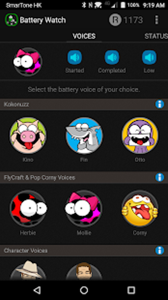 Image 1 for Battery Watch - Voice Ale…