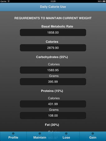 Image 6 for Calory Use - Recommended …