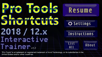 Imagen 0 para Pro Tools 12 / 2018 Short…