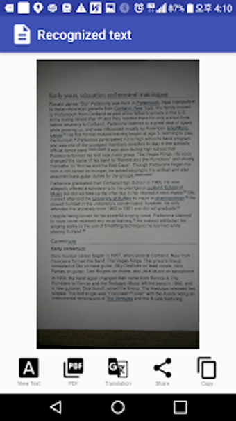 Image 1 for Text Scan Pro - Text OCR …